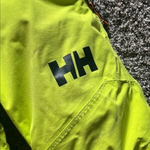 Helly Hansen Vibrant Lime boys snow pants